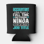 Accountant Functie Beroep Boekhouding Vaardigheden Blikjeskoeler (Achterkant)