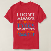 Accountant Funny 4 T-shirt (Design voorkant)