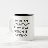 Accountant Funny Coffee Mok (Voorkant links)