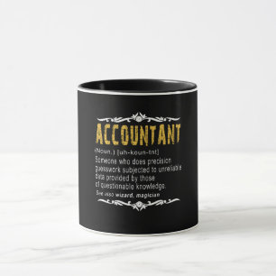 Accountant Funny Definition Custom Cft Mok