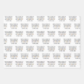 Accountant Funny Geweldige Accountant CPA Cadeaubo Inpakpapier Vel (Voorkant)