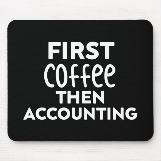 Accountant Funny Muismat (Voorkant)