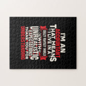 Accountant Gift | I Am An Accountant Legpuzzel (Horizontaal)