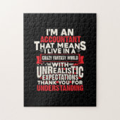 Accountant Gift | I Am An Accountant Legpuzzel (Verticaal)