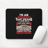 Accountant Gift | I Am An Accountant Muismat (Met muis)