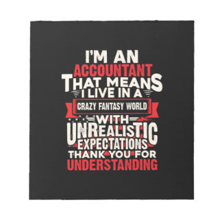 Accountant Gift | I Am An Accountant Notitieblok
