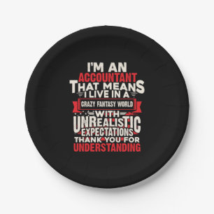 Accountant Gift I Am An Accountant Papieren Bordje
