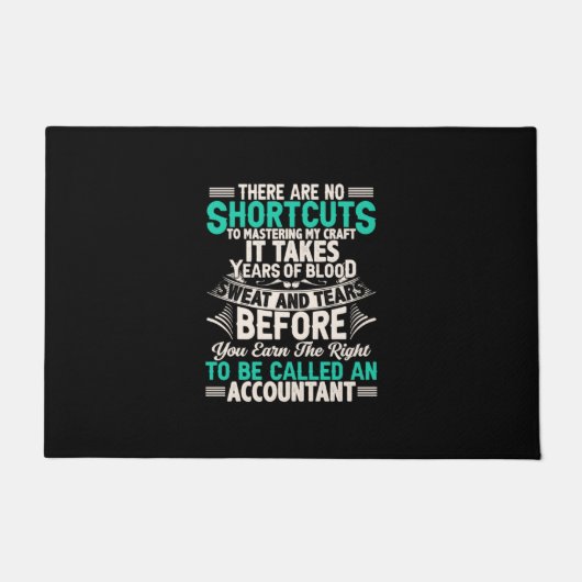 Accountant Gift | To Be Called An Accountant Deurmat (Voorkant)