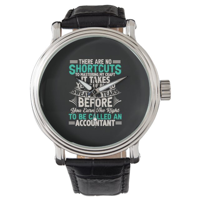 Accountant Gift | To Be Called An Accountant Horloge (Voorkant)