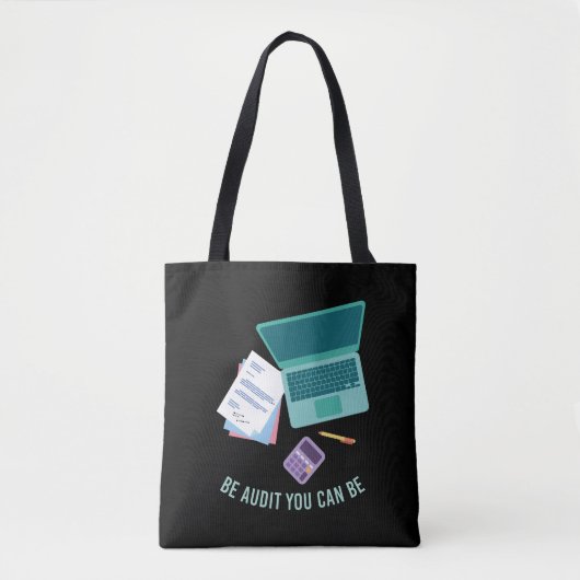 Accountant Gifts Tote Bag (Voorkant)