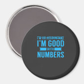 Accountant Good met cijfers Magneet (Voorkant / Achterkant)