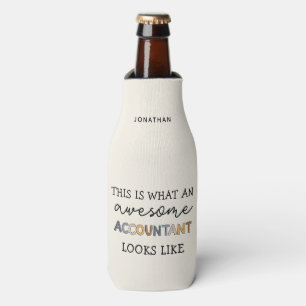 Accountant Grappig Geweldig CPA Aangepast Flesjeskoeler