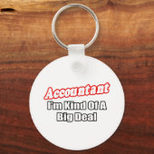 Accountant...grote deal sleutelhanger (Voorkant)
