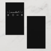 Accountant Heartbeat Humor CPA Boekhouding Visitekaartje (Voorkant / Achterkant)