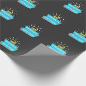 Accountant Hobby is spreadsheets Cadeaupapier (Hoek)