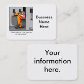 Accountant Humor Visitekaartjes (Voorkant / Achterkant)