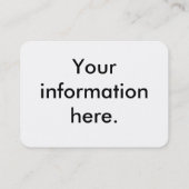 Accountant Humor Visitekaartjes (Achterkant)