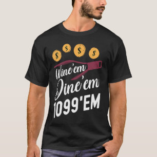 Accountant Humor voor de accountantscontrole van d T-shirt
