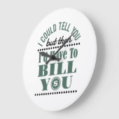 Accountant, ik kan het vertellen, maar dan heb ik  grote klok (Hoek)