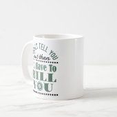 Accountant, ik kan het vertellen, maar dan heb ik  koffiemok (Voorkant links)