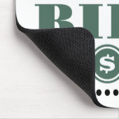 Accountant, ik kan het vertellen, maar dan heb ik  muismat (Hoek)