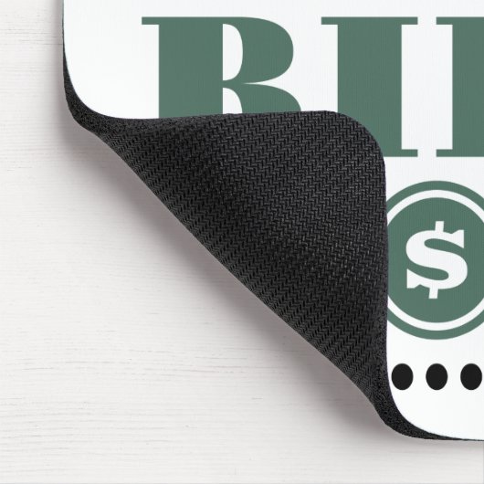 Accountant, ik kan het vertellen, maar dan heb ik  muismat (Hoek)