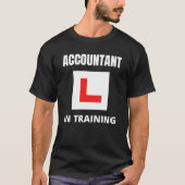 Accountant in opleiding t-shirt (Voorkant)