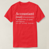 Accountant Joke Funny Dictionary Ideaal T-shirt (Design voorkant)