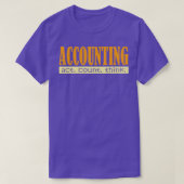Accountant Jokes Bookkeeper Financial Consultant C T-shirt (Design voorkant)