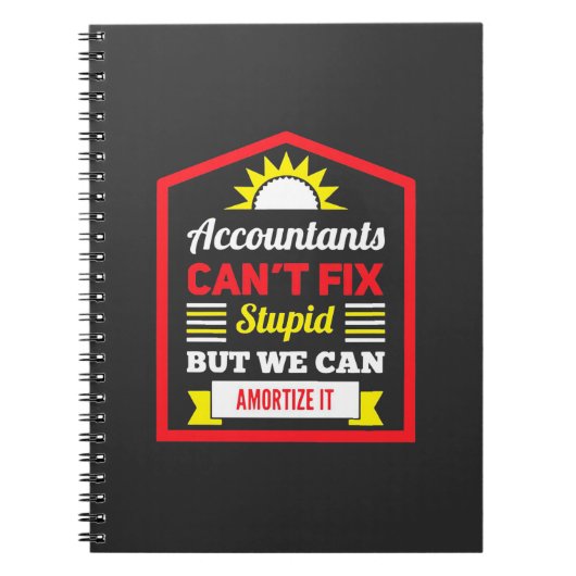 Accountant kan het herstellen notitieboek (Voorkant)