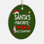 Accountant Keramisch Ornament (Rechts)