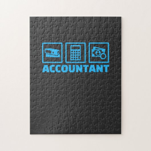 Accountant Legpuzzel (Verticaal)
