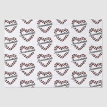 Accountant Leopard Heart Lijst Wit