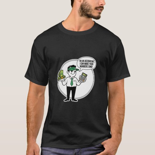 Accountant Life Essentials – Professionele Financi T-shirt (Voorkant)