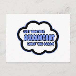Accountant.. Livin' The Dream Briefkaart