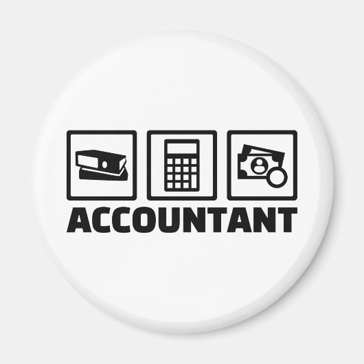 Accountant Magneet (Voorkant)