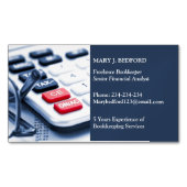 Accountant Magnetisch Visitekaartje (Voorkant)