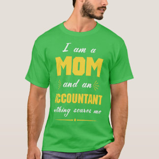 Accountant mam Proud Mam T-shirt