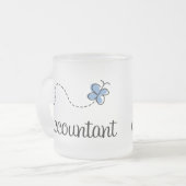  accountant matglas koffiemok (Voorkant links)