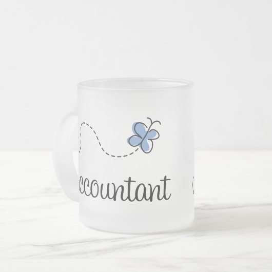  accountant matglas koffiemok (Voorkant links)