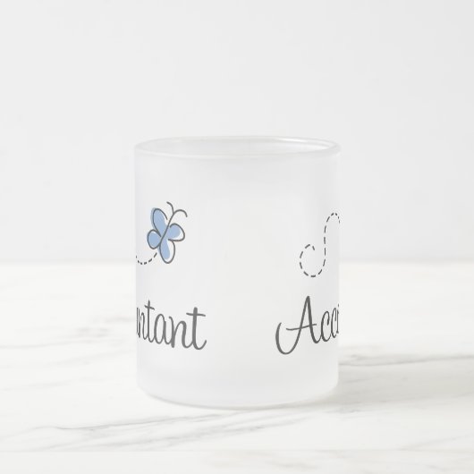  accountant matglas koffiemok (Center)