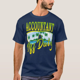 Accountant met de beste creatieve boekhouder t-shirt