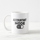 Accountant Mode is ingeschakeld, Funny Accountant Koffiemok (Links)