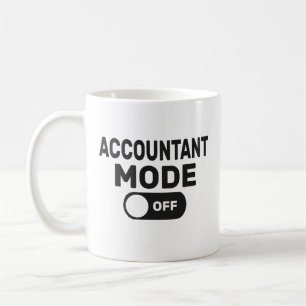 Accountant Mode is uit, Funny Accountant Koffiemok