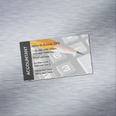 Accountant Modern Visitekaartje Magneten (Voorbeeld)