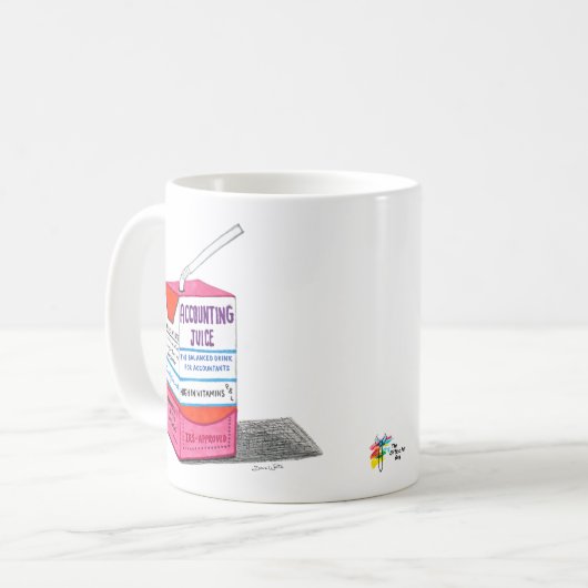 Accountant Mok Gift voor Accounting Collega (Voorkant links)