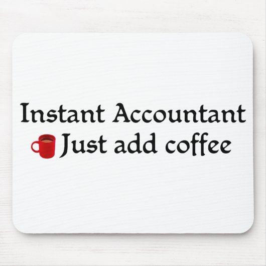 Accountant Mousepad Muismat (Voorkant)