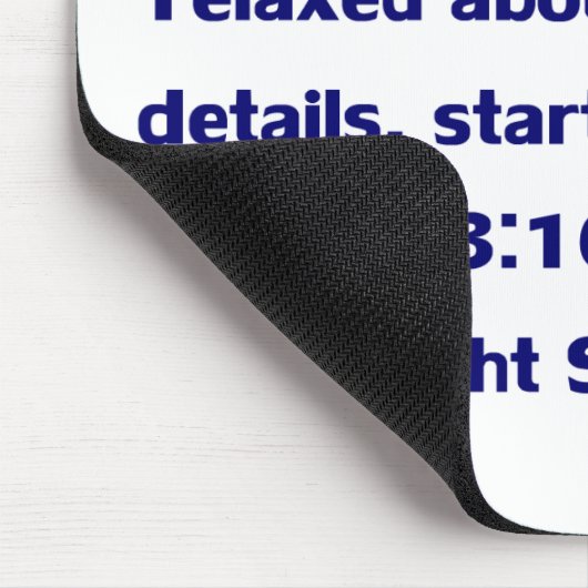 Accountant Mousepad Muismat (Hoek)