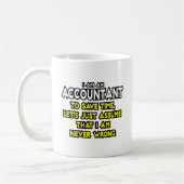 Accountant...neem aan dat ik nooit ongelijk heb koffiemok (Links)