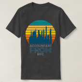 Accountant new york ik ben accountant van new yo t-shirt (Design voorkant)